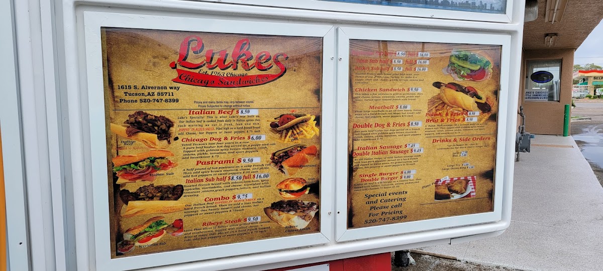 Luke's Italian Beef Menu - Image 5